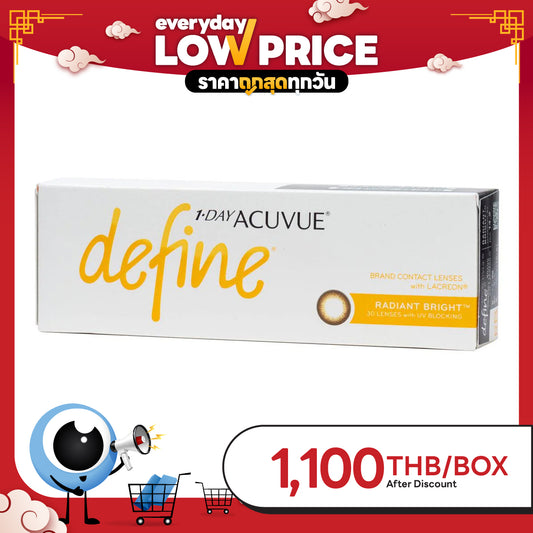 1-Day Acuvue Define Radiant Bright