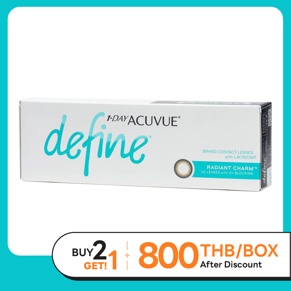 1-Day Acuvue Define Radiant Charm