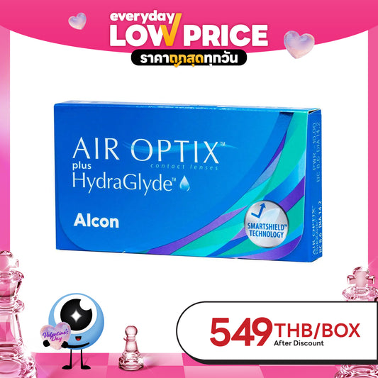 Air Optix Plus Hydraglyde 3pk